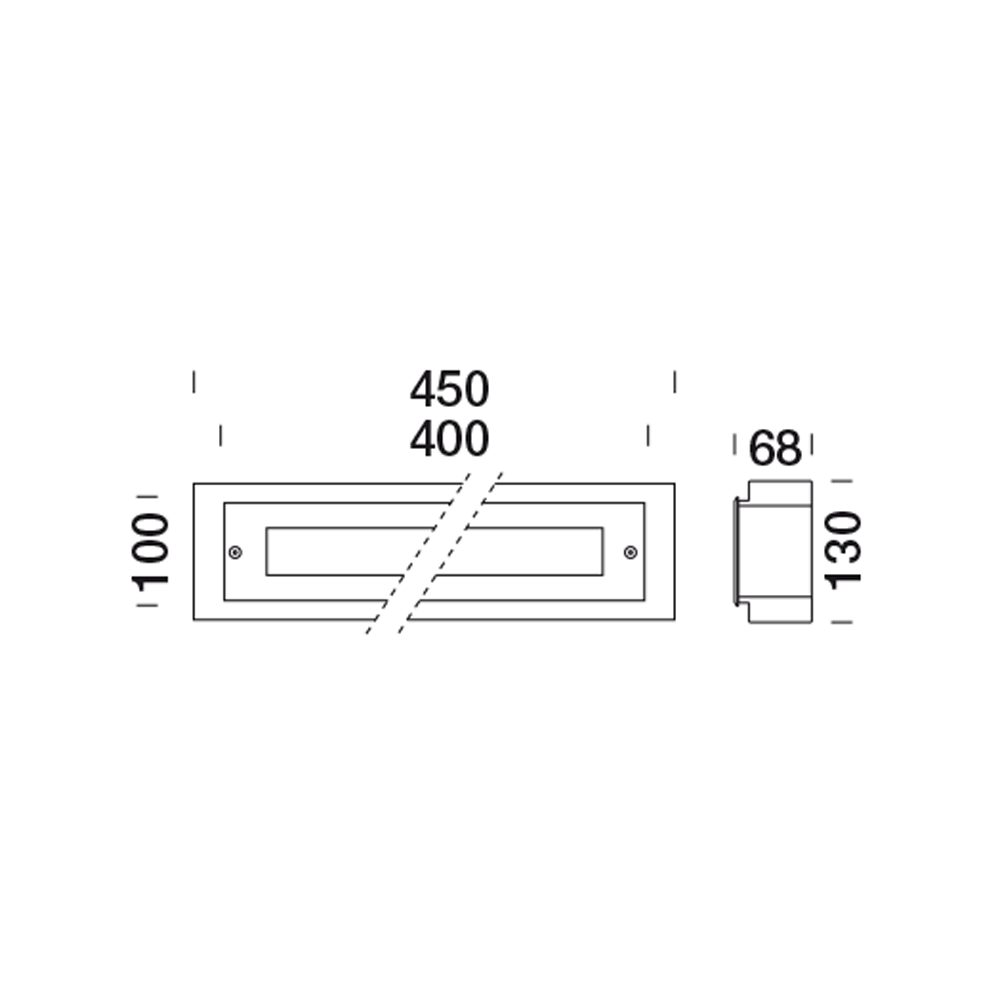 8413411 Встраиваемый в пешеходный пол Platek TETRA INCASSO 360  TETRA INCASSO 360 - 12 LED 3000K 12°  - Вид №2