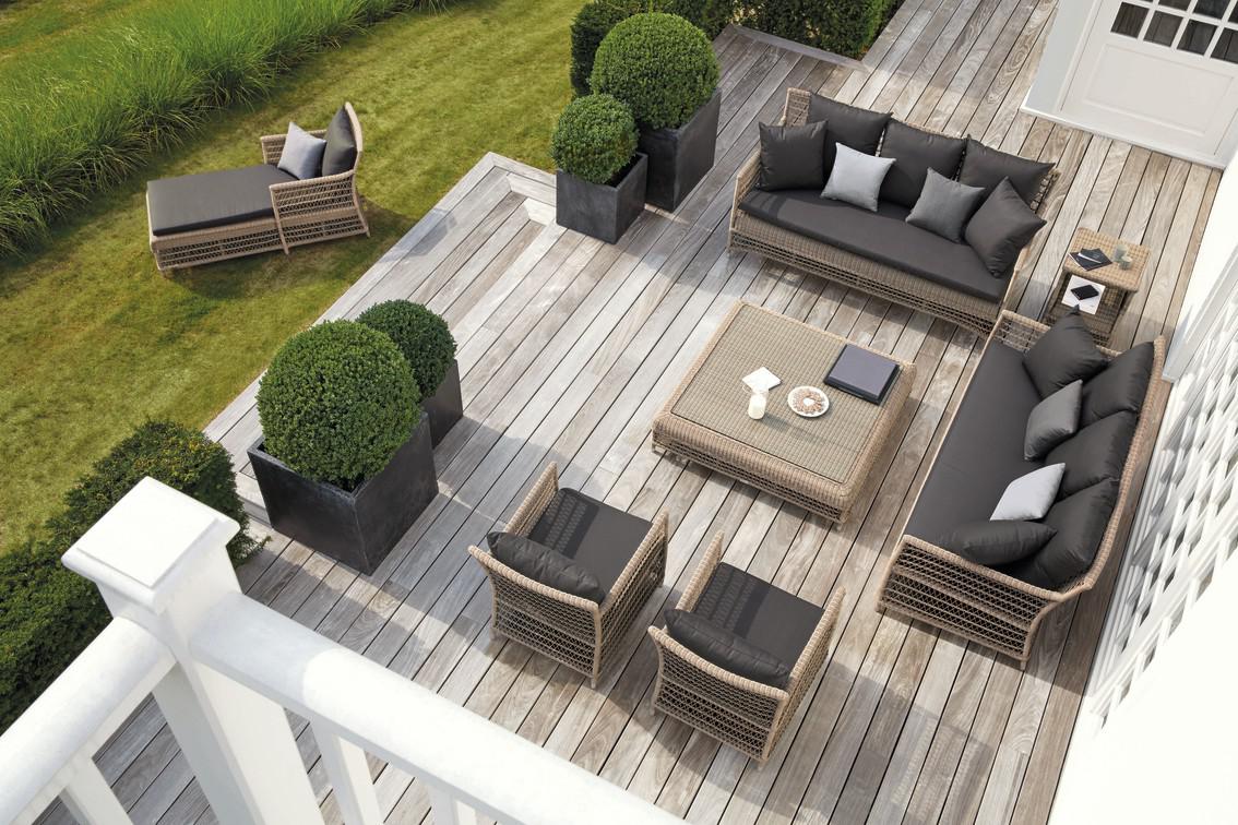 Журнальные столики Camel 2,8мм 43см x 43см Manutti Malibu MNST907 - Вид №3