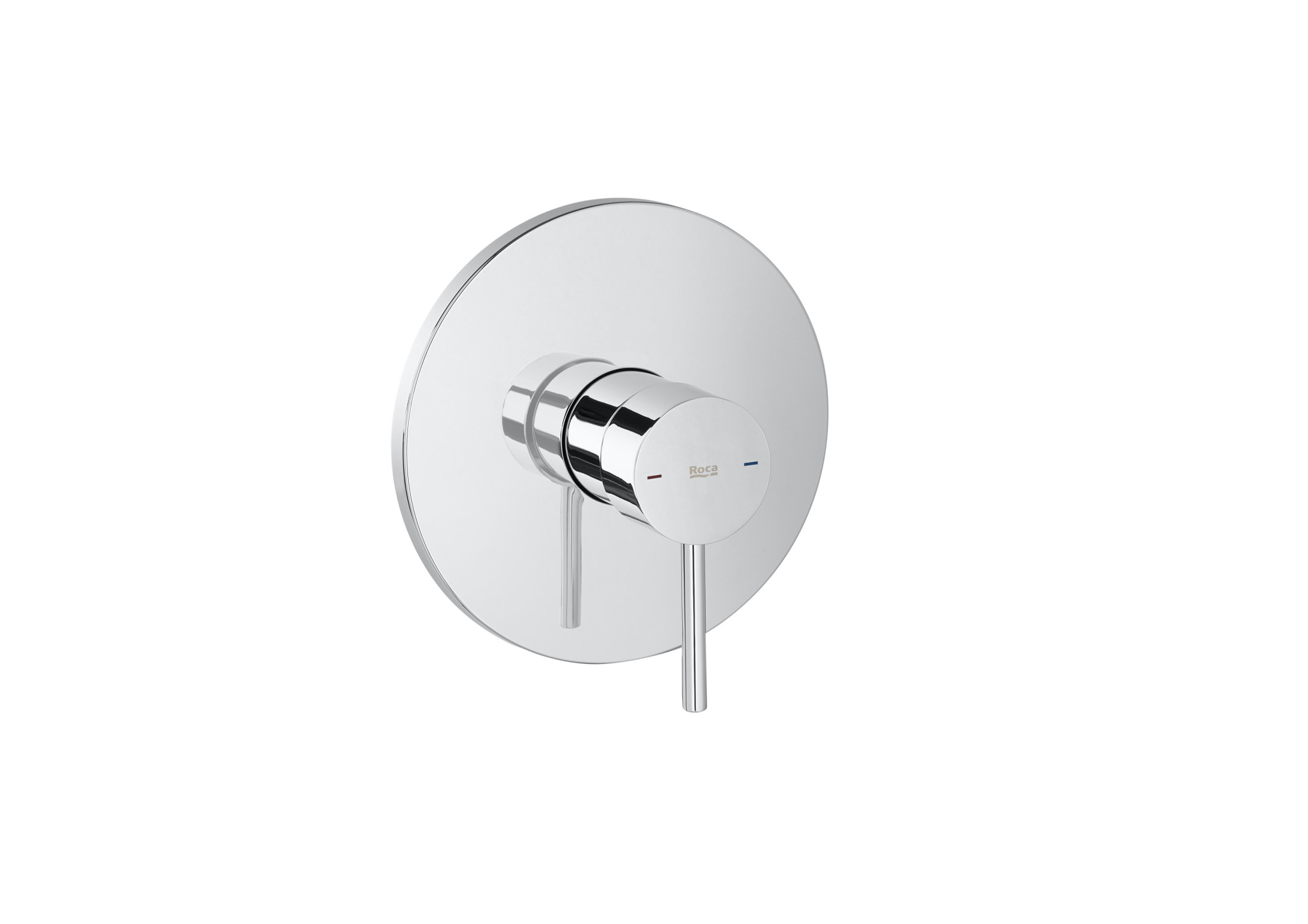 A5A2B11C00 Встраиваемый однорычажный смеситель 1/2" для ванны или душа. В комплекте с боксом A525869403 ROCA Lanta 