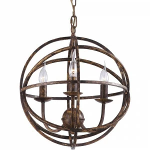 Подвесная люстра Arte Lamp Kopernik A1703SP-3BR ARTE LAMP KOPERNIK, ШАР 056579 Коричневый