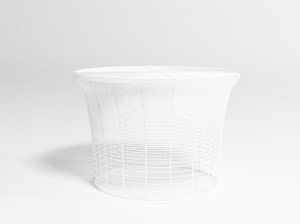 Круглый стол из нержавеющей стали