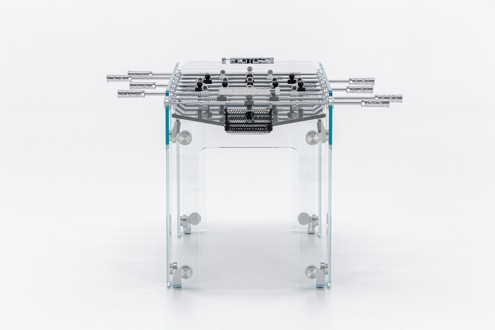 Прямоугольный кальциобалилла из закаленного стекла и металла Teckell CRISTALLINO ARCH-00106015 - Вид №2