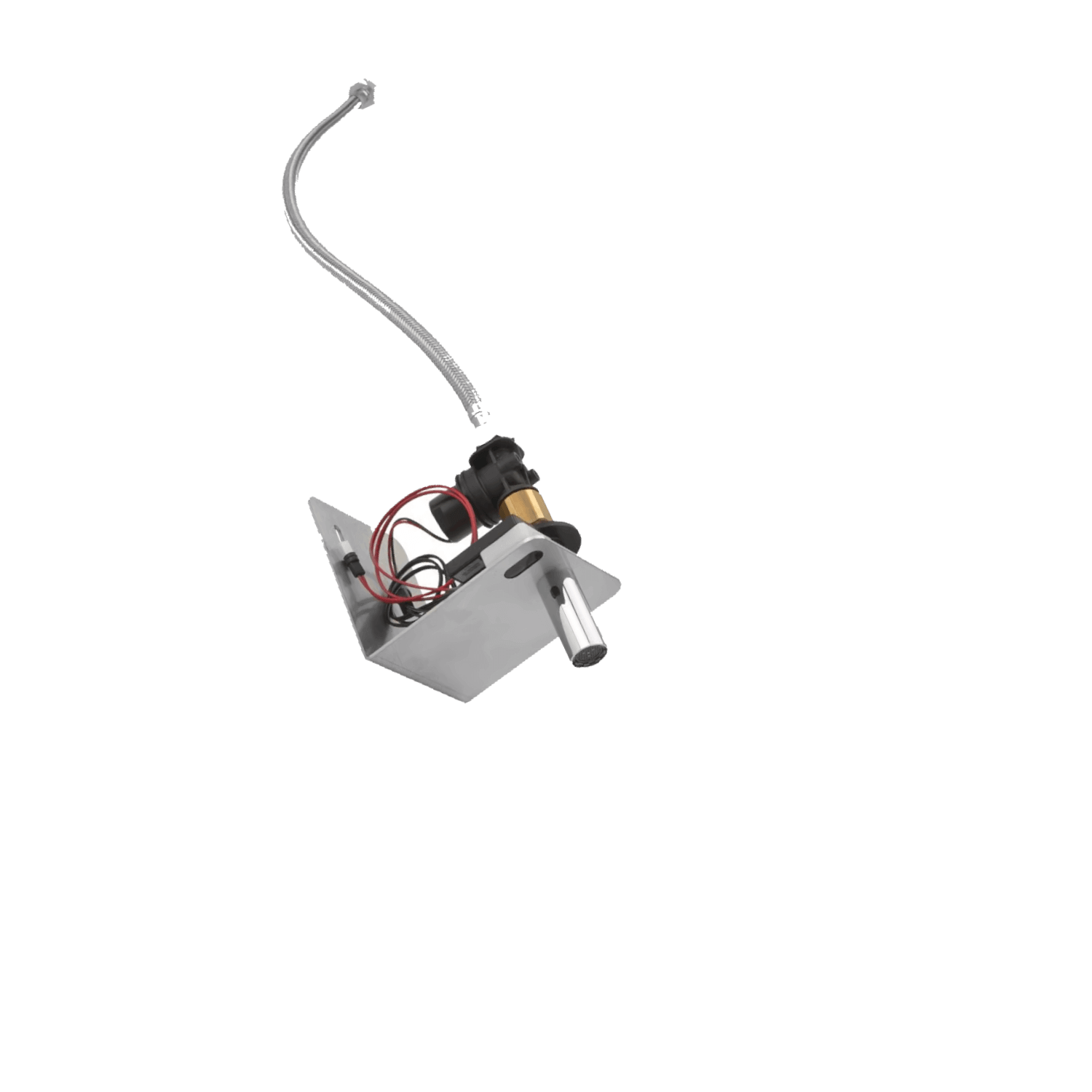 R390-B Электронный кран для установки за зеркалом Duten 