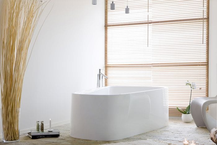 Асимметричная ванна акриловая комната центр с хромотерапией HOESCH DUO ARCH-00121373 - Вид №1