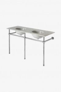 UNWS33 Напольная раковина стоящая круглая Waterworks Universal