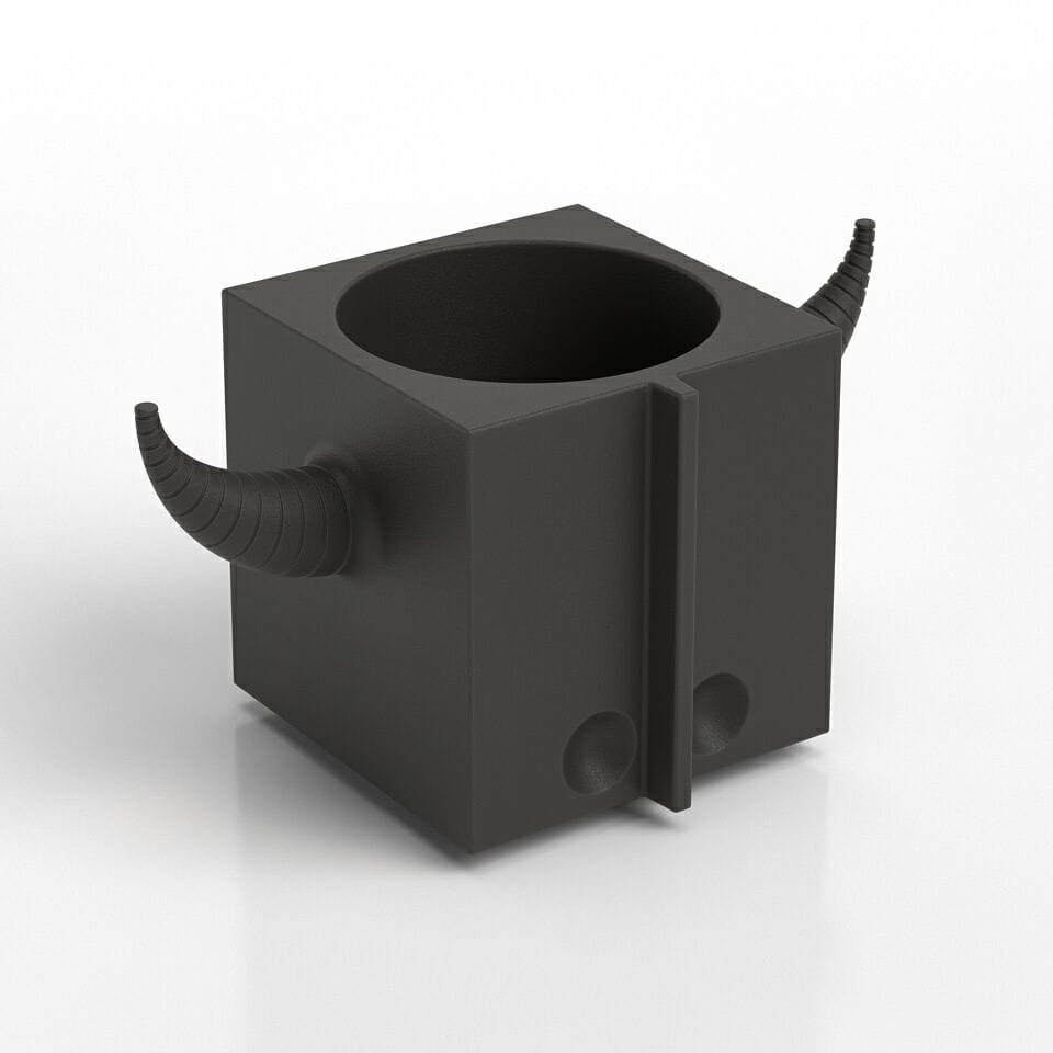 Квадратный полиэтиленовый садовый горшок Lyxo Design FERA OROT ARCH-00029933 - Вид №7