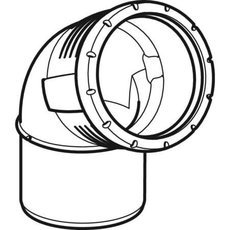 393.421.14.1 Отвод Geberit Silent-Pro Geberit  - Вид №9