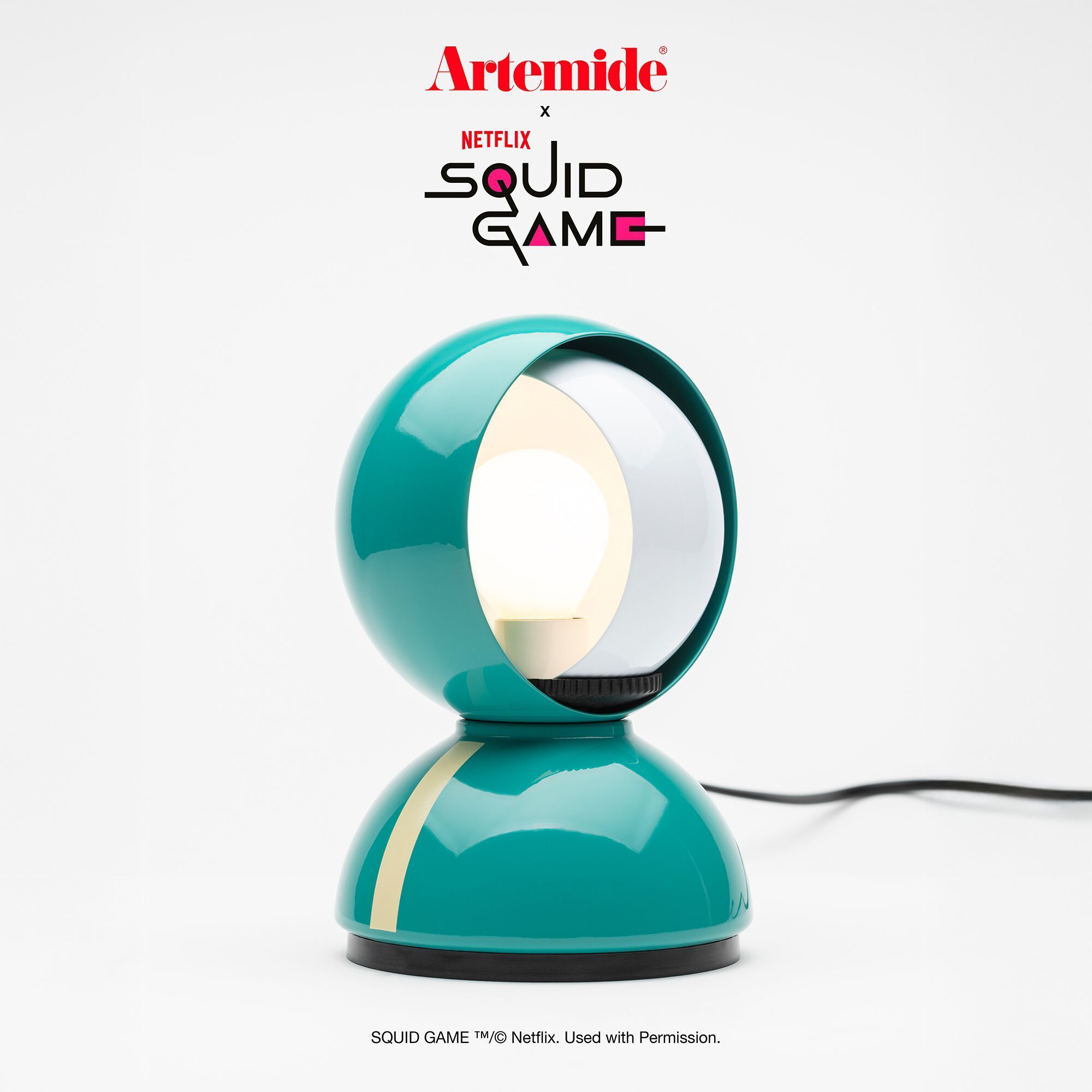 Окрашенная металлическая светодиодная настольная лампа In Stock Artemide ARCH-00124231 - Вид №3