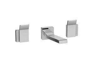 Настенный смеситель для раковины с 3 отверстиями