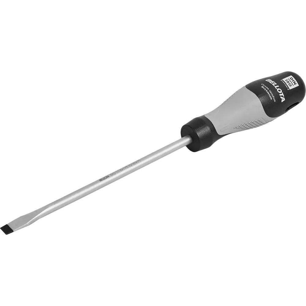 Отвертка прямая Bellota SL8 с эргономичной рукояткой 175 мм 86209721 STLM-0841276