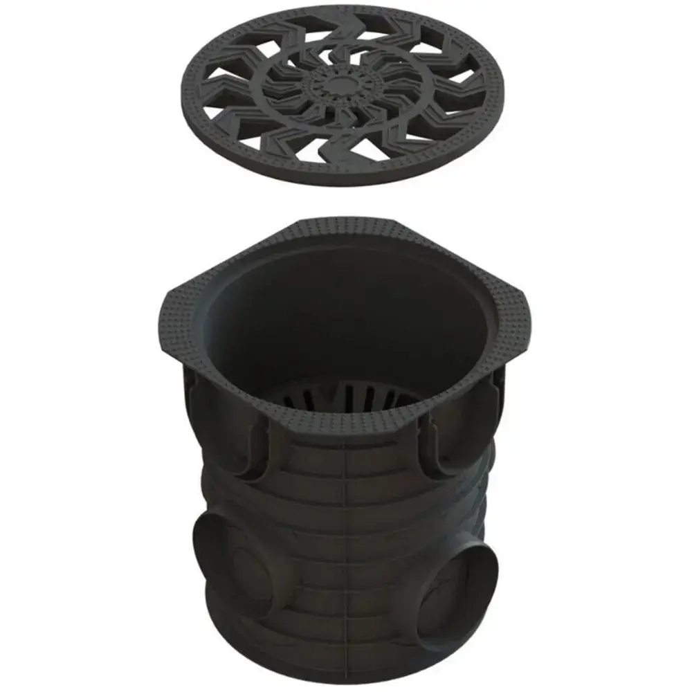 Дождесборник Standartpark Spark круглый с решеткой D283 мм 84347394 STLM-2043144  - Вид №2