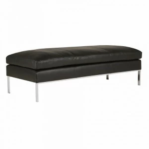 Банкетка черная на металлических ножках 123х65 см Justus SITS JUSTUS 192068 Черный