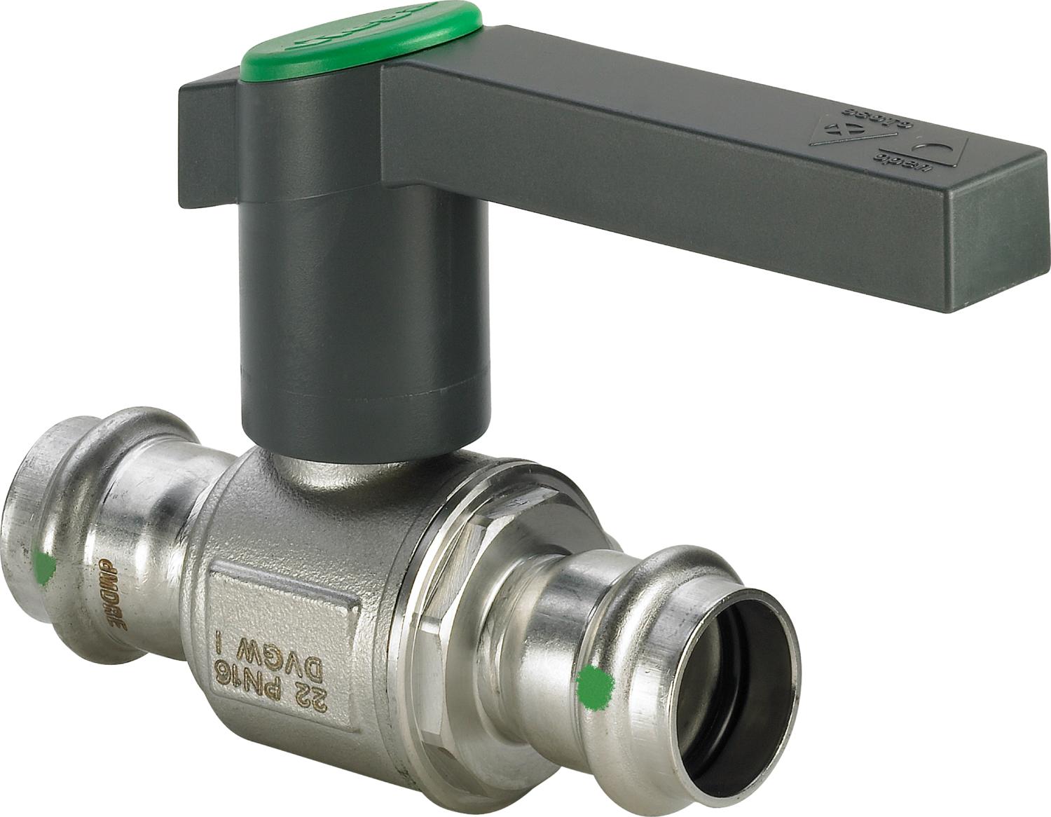 Viega Шаровой кран Easytop Inox 2370 (554750) 554 750