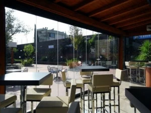 GM MORANDO Безрамное складывающееся стеклянное окно Giemme system®