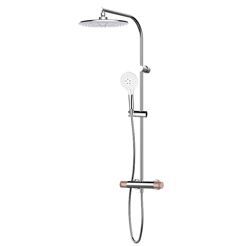 47425406 PREMIUM Chrome Мужской душ термостатический с колонкой Chrome-Os GRB MIXERS 