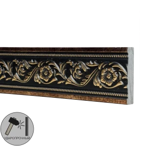 Молдинг настенный полистирол темное золото 156-57 50х11 2мм