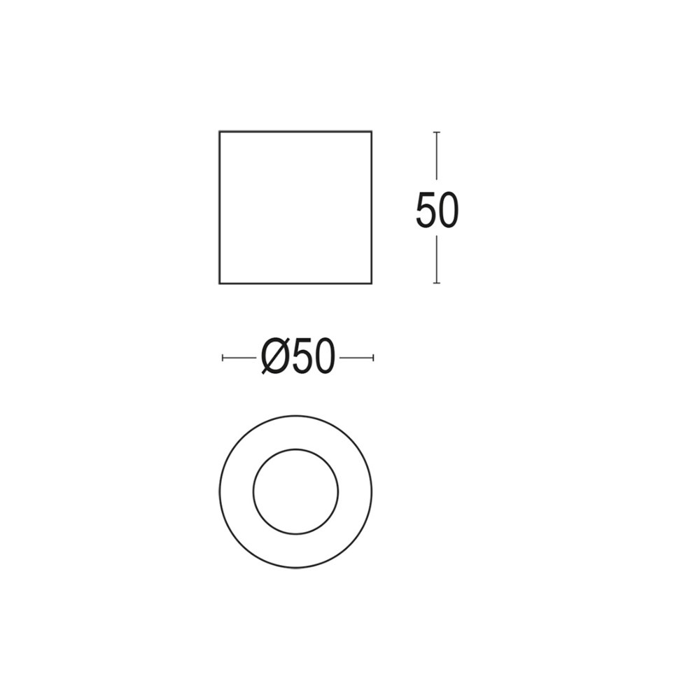 Box 0C RD Ghidini Box C RD .01 Белый (Матовый)  - Вид №4