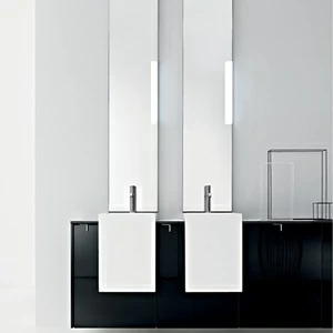 Комбинация ванной комнаты PV04 в отделке Prop 49  Mineralmarmo/ L22 Nero MILLDUE PIVOT