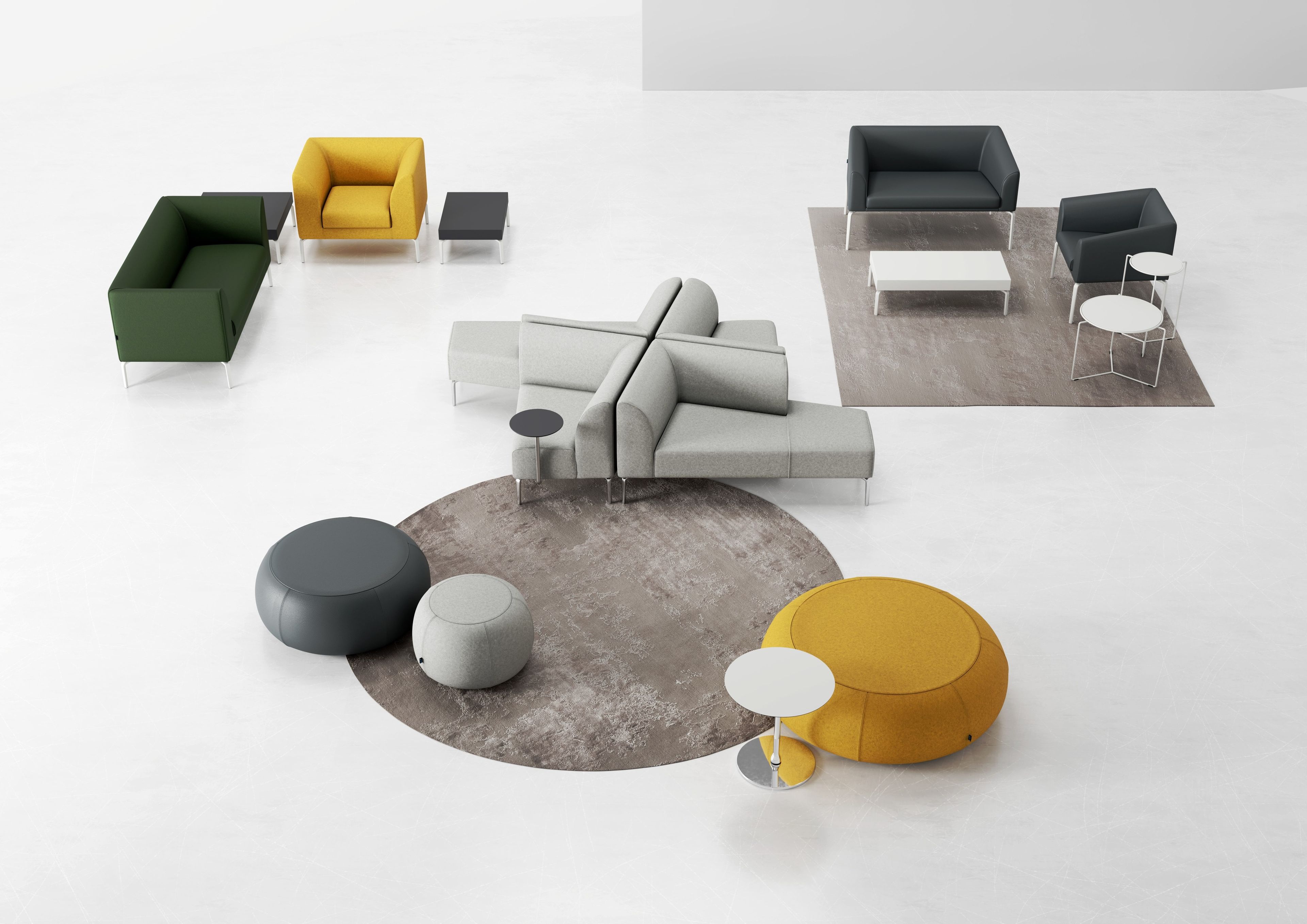 Круглый пуф VAGHI Alias Pouf ARCH-00010319 - Вид №2