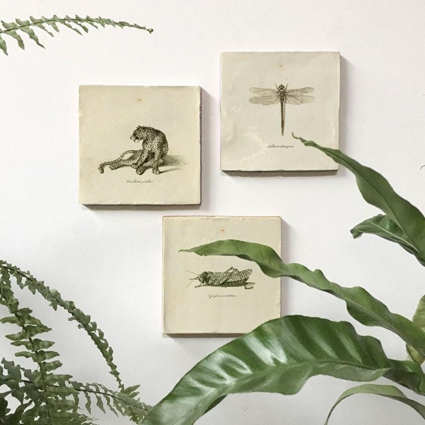 Groovy Magnets Настенный декоративный предмет из керамики Tiles M-tile-dr - Вид №2