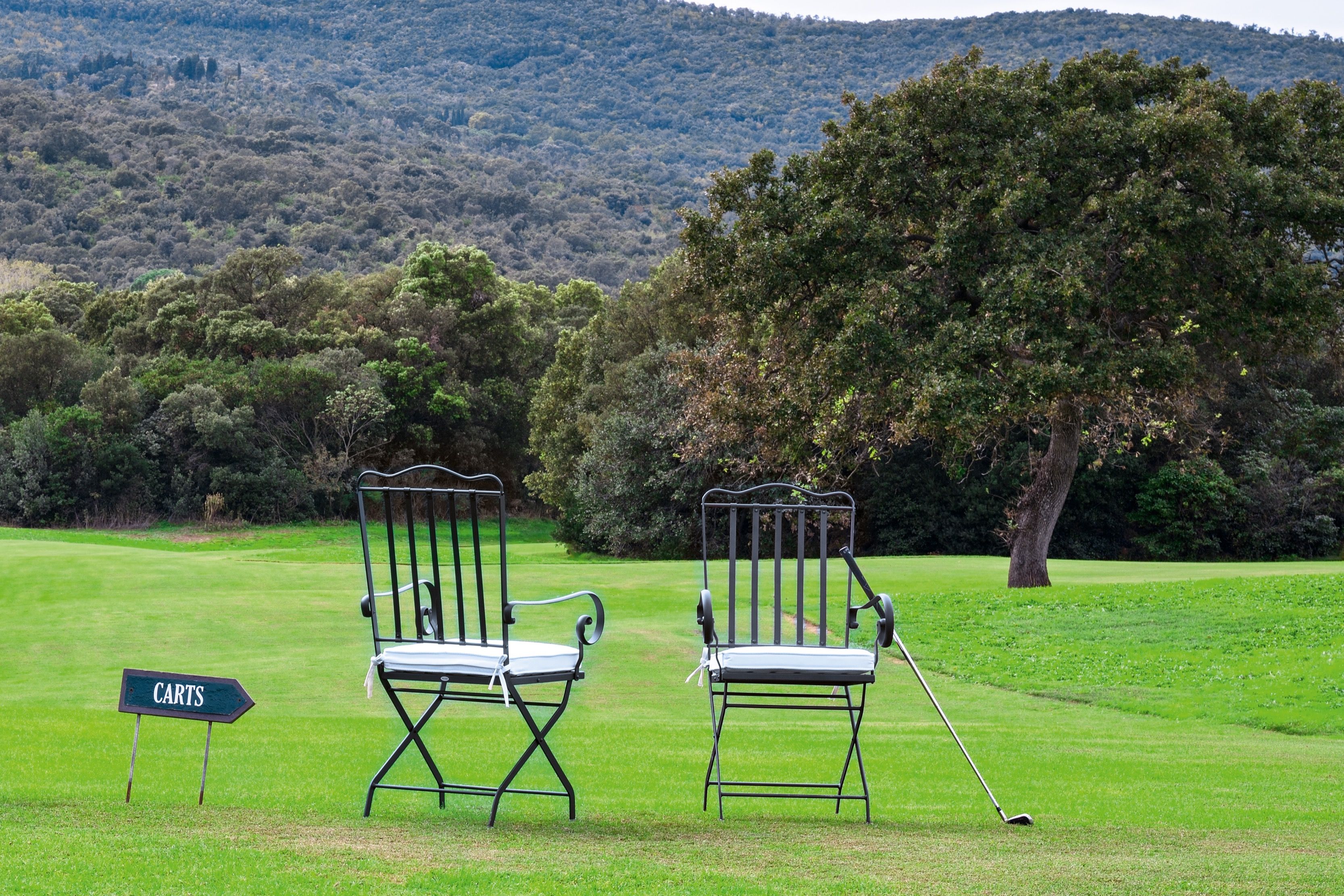 Железный стул с подлокотниками Unopiù Toscana ARCH-00013622 - Вид №3