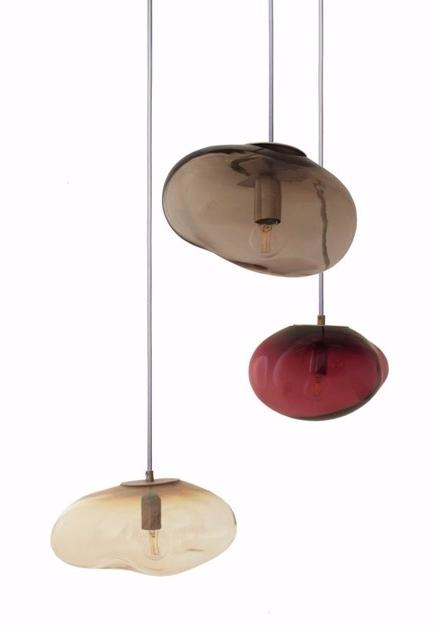 ELOA Подвесной светильник с прямым светом ручной работы из дутого стекла Planetoide sun-id-1426956 - Вид №6