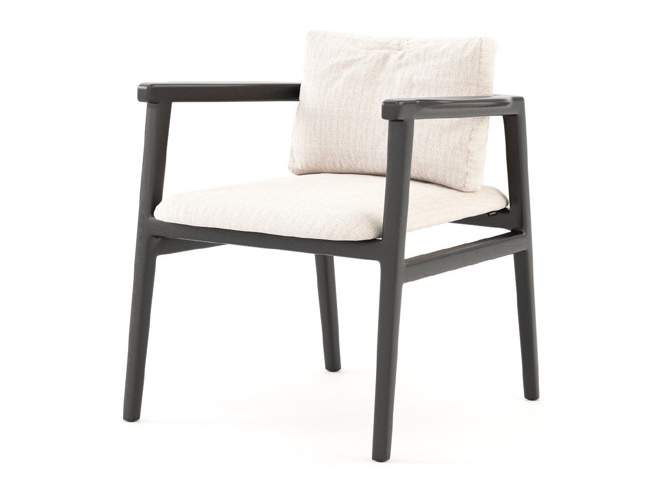 Мягкий тканевый стул с подлокотниками Stylish Club Toro ARCH-00112044