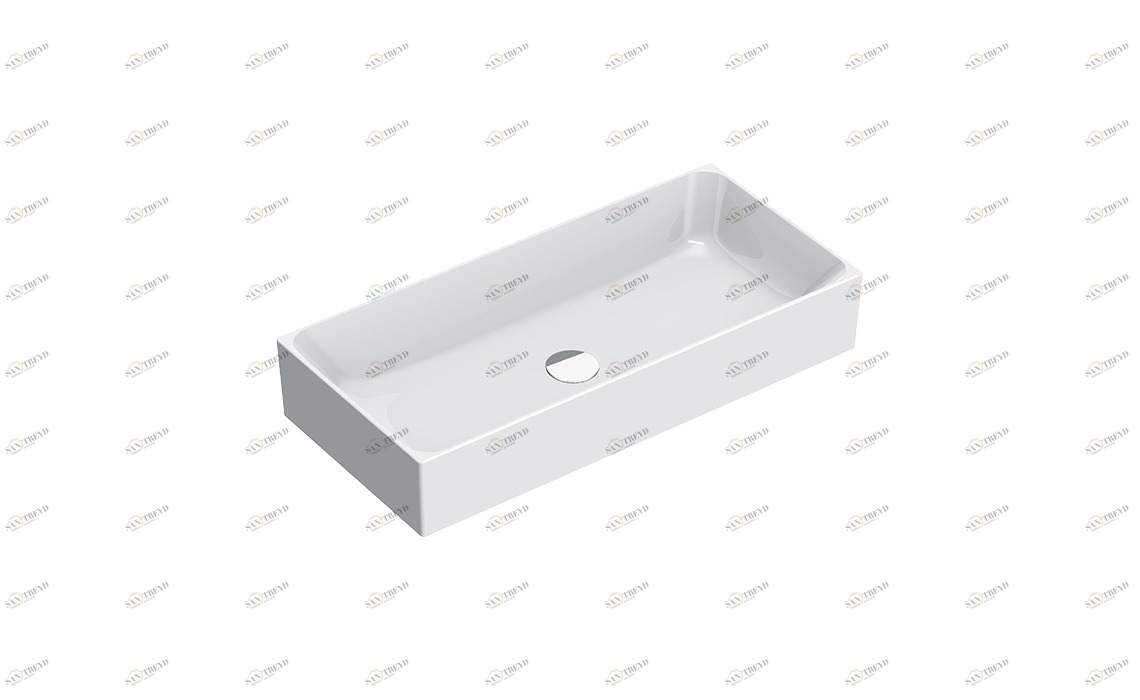 17535ZE00 Накладная раковина на столешницу  овальная CERAMICA CATALANO LAVABI D'ARREDO