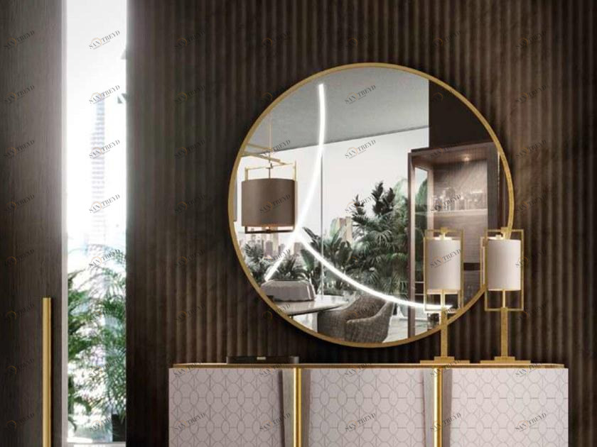 Valderamobili Круглое настенное зеркало Mascari Msc001