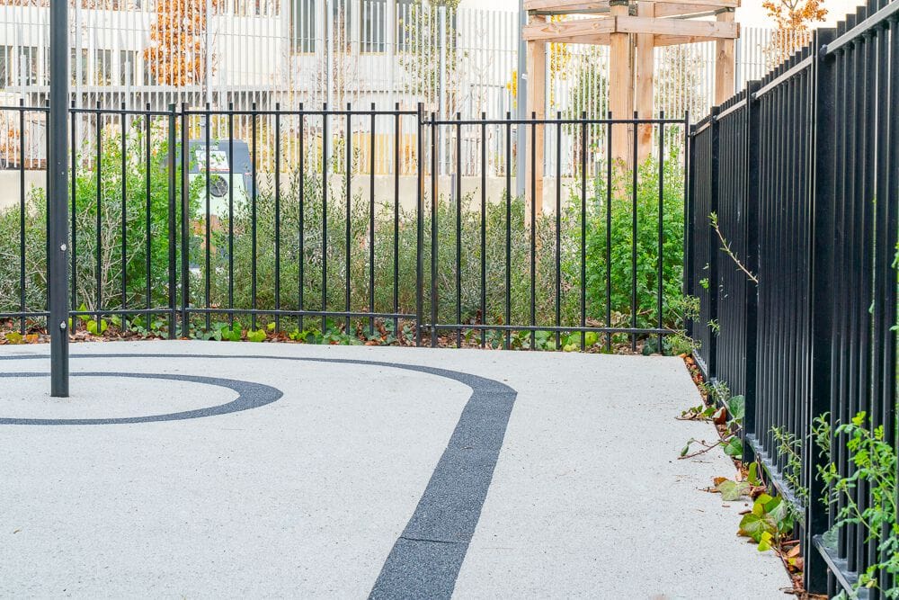 Модульный забор из стальной шины с порошковым покрытием Urbencéa ESTE ARCH-00084192 - Вид №1