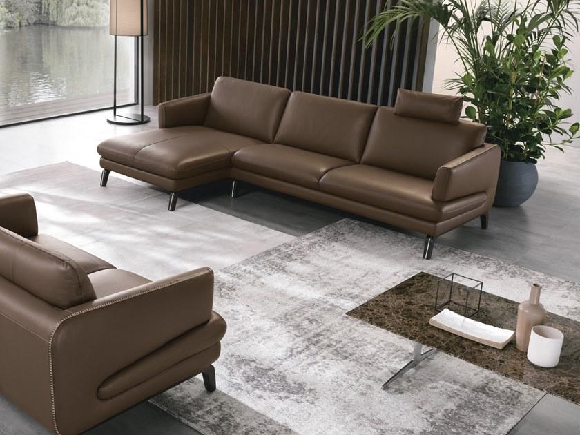 Max Divani Угловой диван в коже Esprit sun-id-1500479 - Вид №6