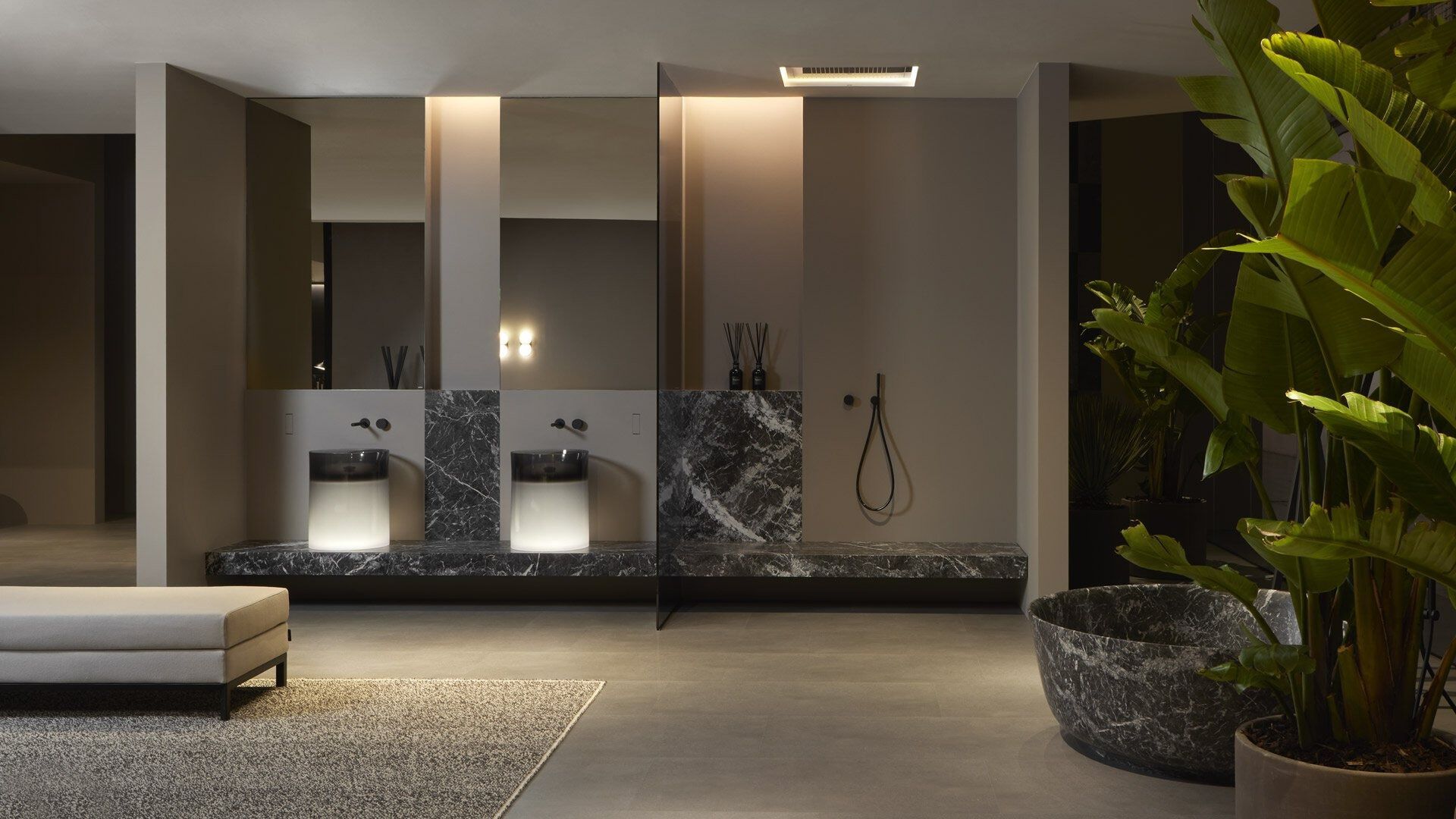 Мраморная облицовка для спинки и столешниц Antoniolupi CARTESIO ARCH-00097176 - Вид №2