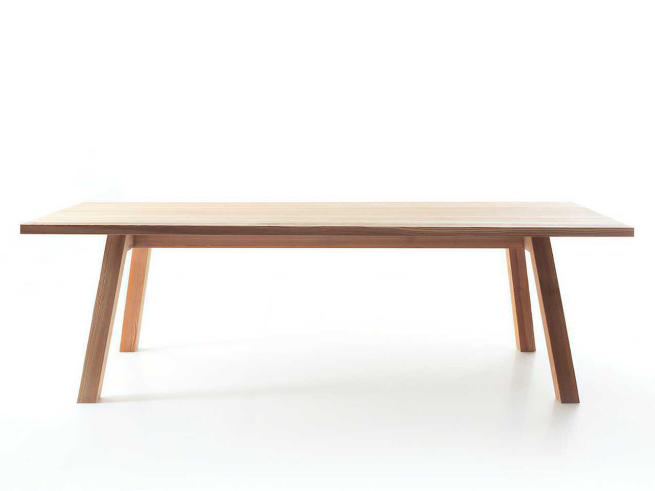 Прямоугольный обеденный стол из массива дерева Lando ACCENTO ARCH-00035624 - Вид №1