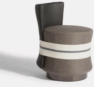 MORADA Мягкое кресло из кожи и ткани Fascetta Fascetta dc