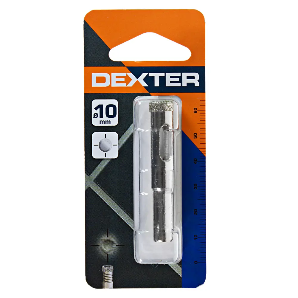 Сверло алмазное по керамике 10 мм Dexter 155-00100 16705355 STLM-2052267  - Вид №1