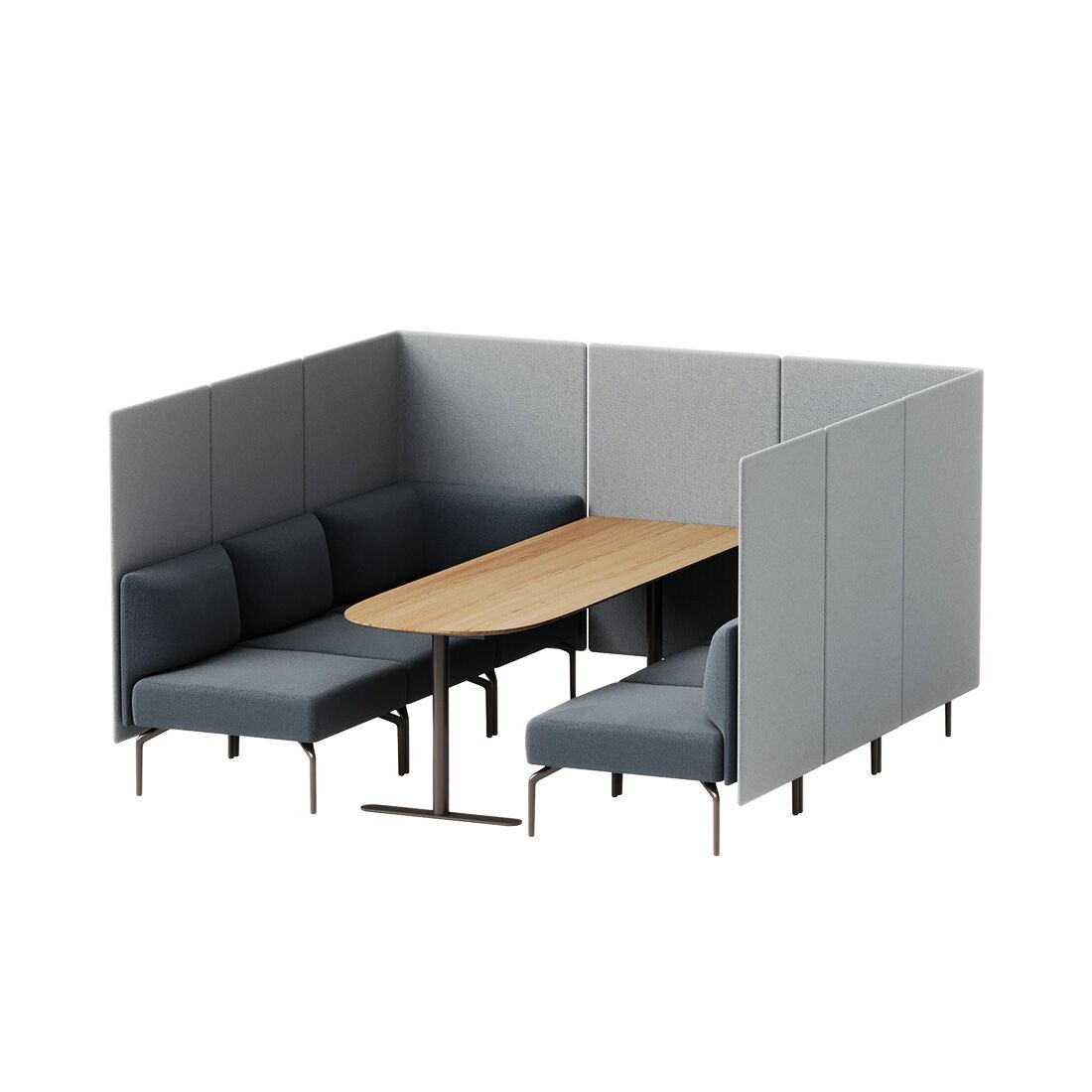 Офис остров модульная ткань INCLASS ARCH-00074816 - Вид №25