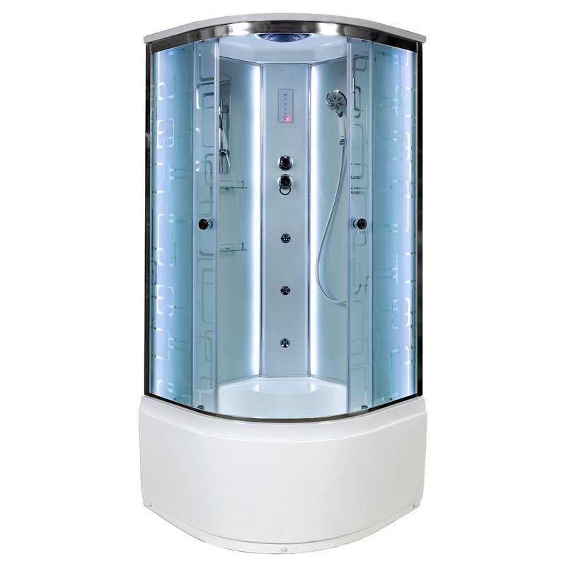 L 909 N без крыши Душевая кабина DETO Серия L ЕМ4510 LED с гм. - Вид №17