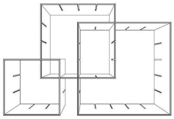 Müller Small Living Модульный книжный шкаф  Kx200-312  - Вид №21