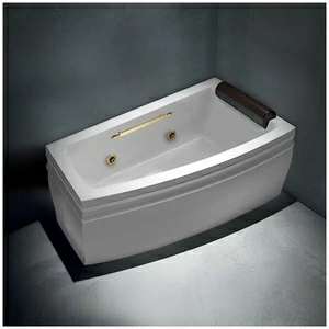 Ванна с гидромассажем белая с золотом Gruppo treesse Blanque 1690 DXSTXV166BZ