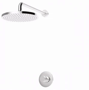 Rubinetteria Giulini Смеситель для душа одинарный с лейкой Myring Fmr0015wb