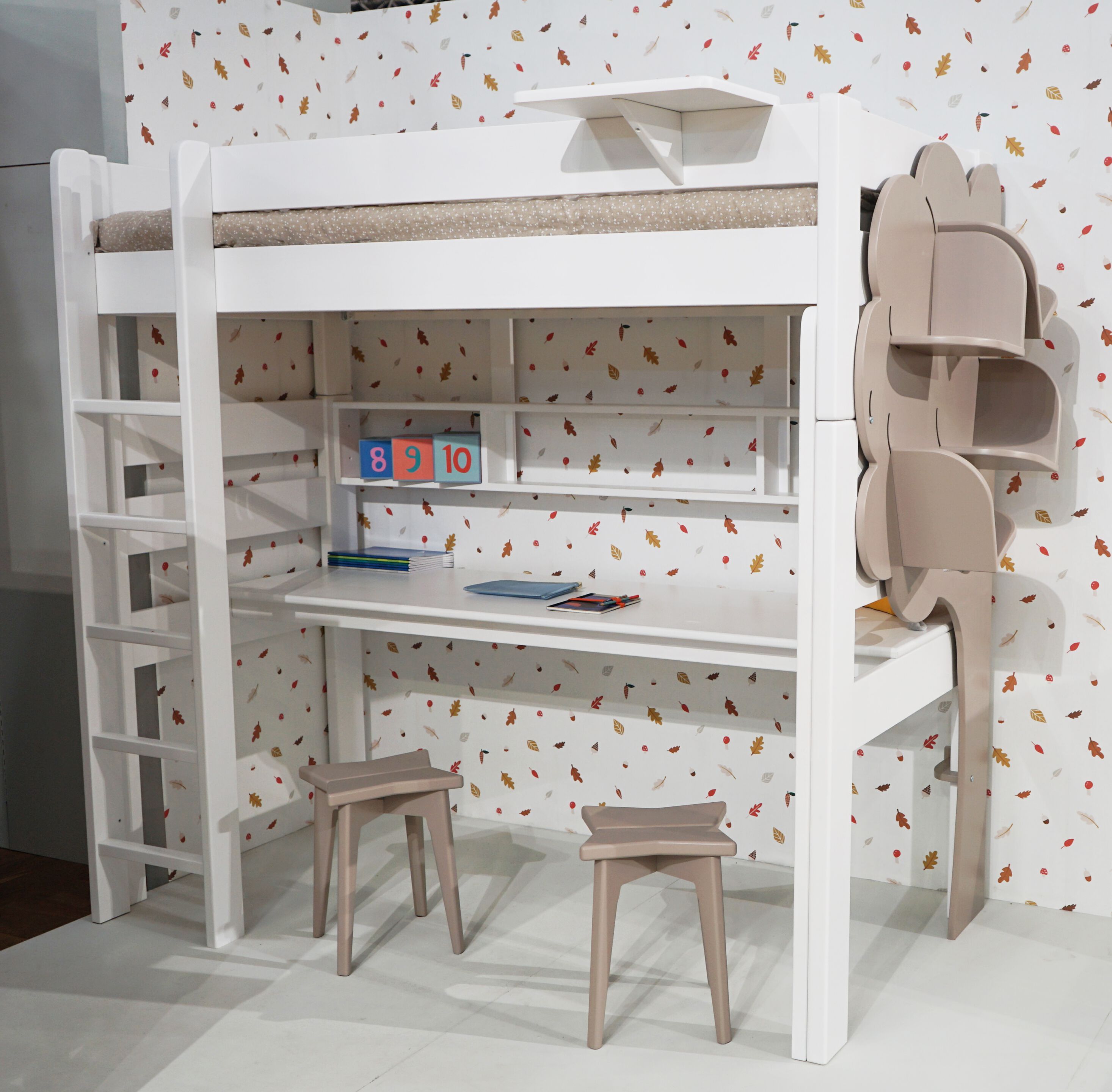 Деревянная кровать-чердак Mathy by Bols DOMINIQUE ARCH-00000249 - Вид №8