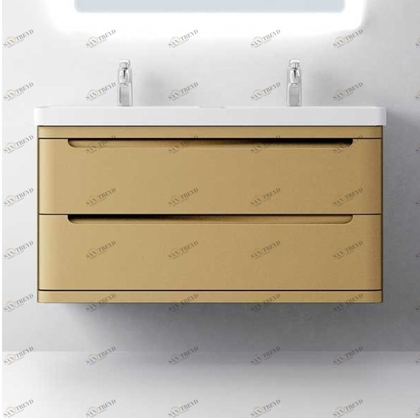 Avila Dos Тумба с двойной раковиной LOOP 120 Color M4 Trendy LOOP TRENDY 2706212NM4