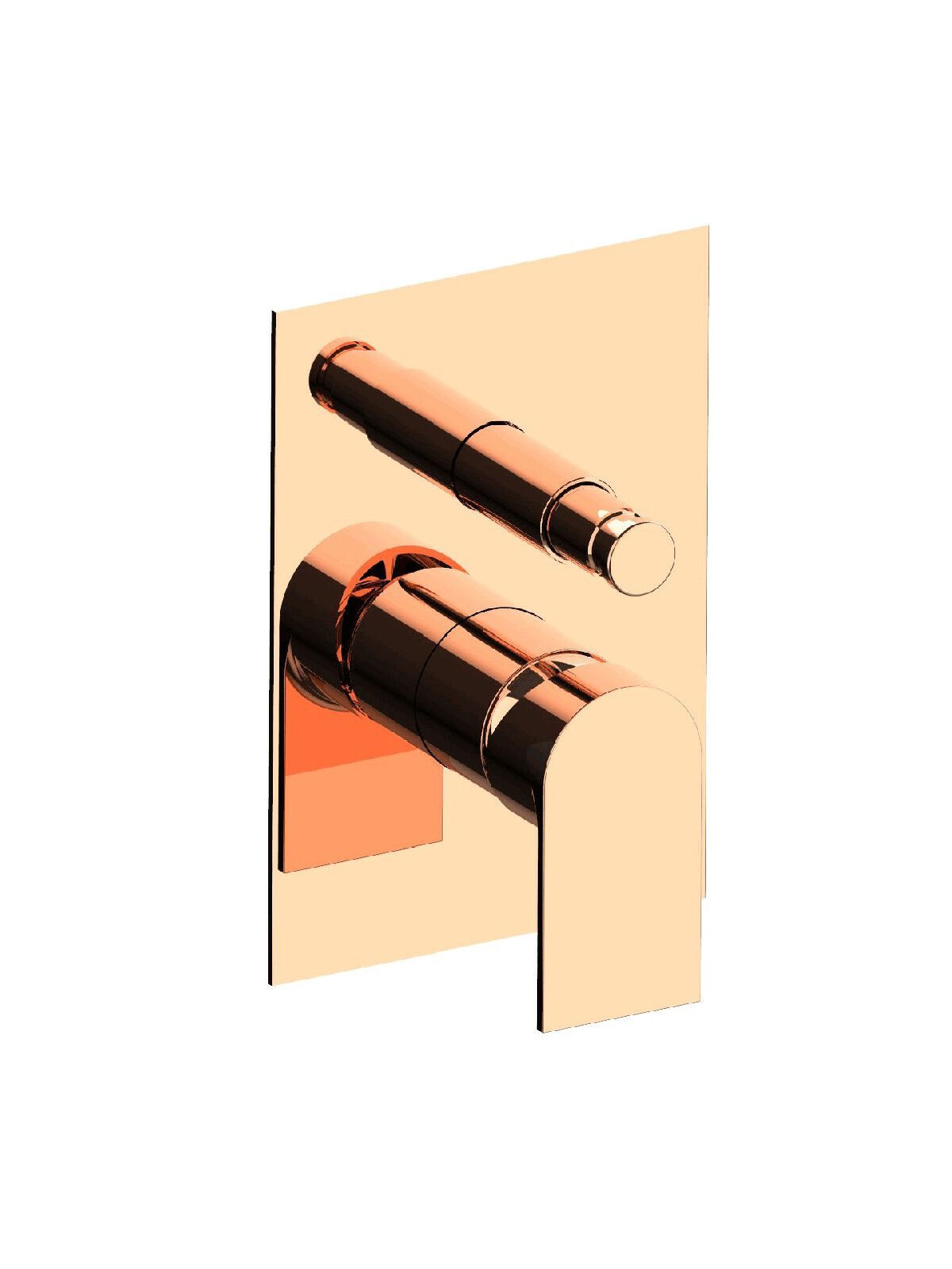 Однорычажный смеситель для душа с переключателем Rubinetterie Frattini Птолемей ARCH-00064156 - Вид №6