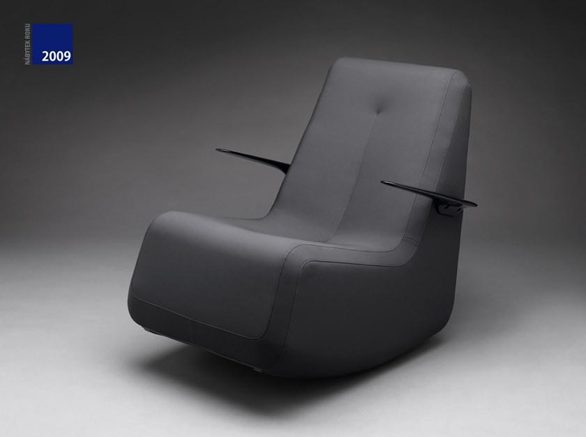 mminterier Кресло-качалка из ткани с подлокотниками Swing sun-id-1476302 - Вид №1