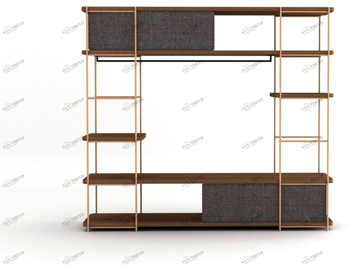 Momocca Гардеробная из стали и дерева Julia Julia jv02