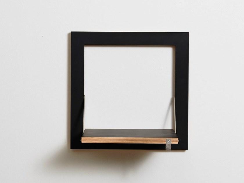 AMBIVALENZ Складная фанерная полка Fläpps shelf 40×40-1 Fl020003 - Вид №1