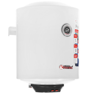 1134748 Водонагреватель Thermex PRAKTIK 30 V Slim [накопительный, 30 л, нержавеющая сталь, нижняя, круглая, уст-ка: вертикальная, белый]