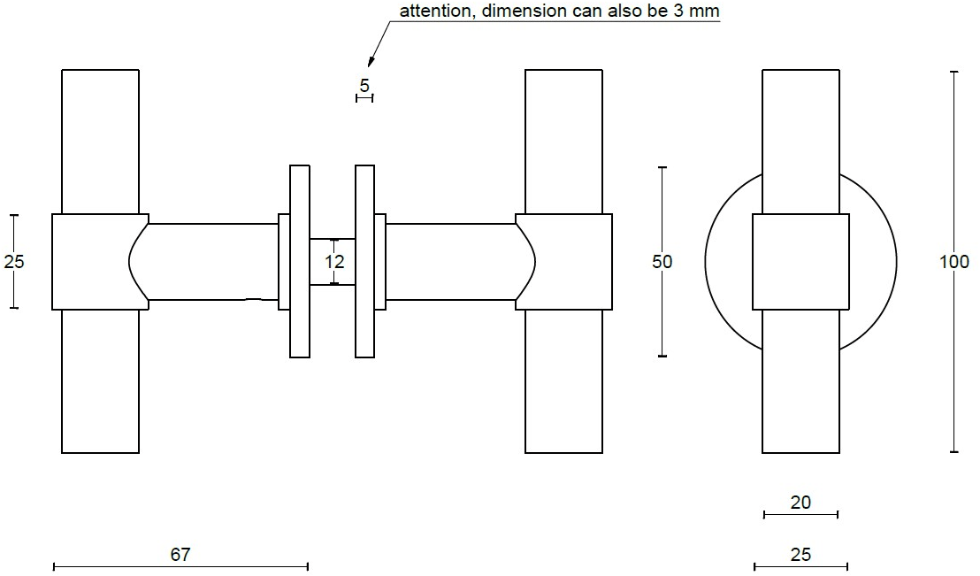 Formani Ручка из нержавеющей стали One Pbt100g - Вид №1