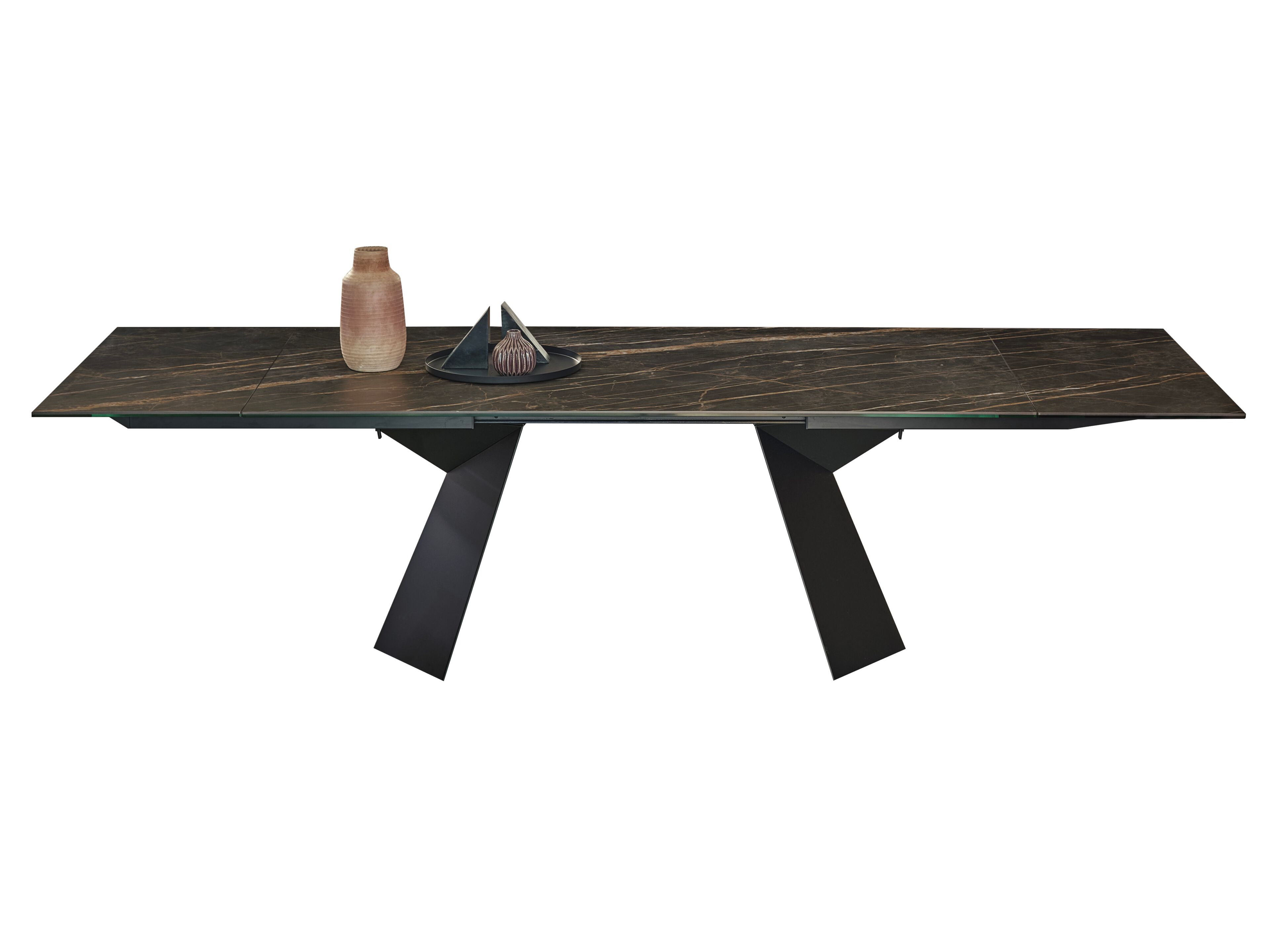 Прямоугольный выдвижной стол из стали и SuperMarmo Bontempi Casa FIANDRE ARCH-00151780