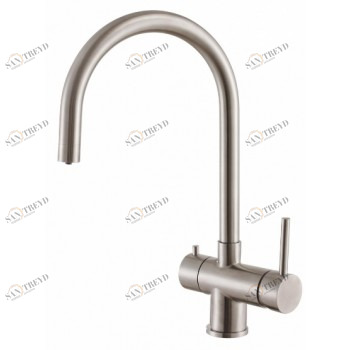 Zorg SZR-7020 нержавеющая сталь Смеситель для кухни Zorg 374х210 мм 